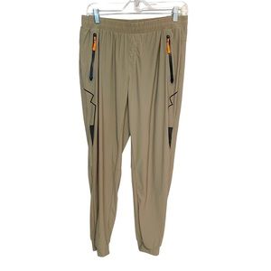 Mocoly Pants Womens Large Nylon Stretch Pockets Joggers Outdoor Gorpcore Hiking